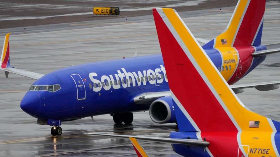 Southwest Airlines pagará multa de US$ 35 millones por miles de vuelos cancelados