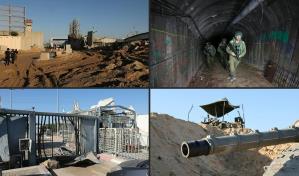 Israel descubre el mayor túnel subterráneo en Gaza donde continúan los bombardeos