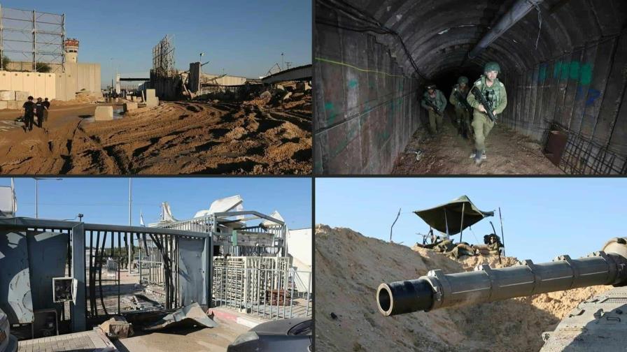 Israel descubre el mayor túnel subterráneo en Gaza donde continúan los bombardeos