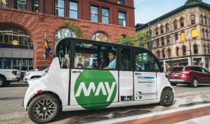 May Mobility lanza un servicio de transporte público sin conductor en Arizona