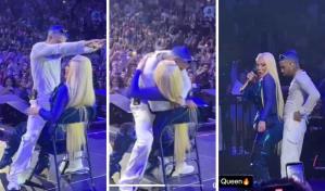 El baile sensual de Rauw Alejandro a Ivy Queen en medio de concierto que ha dado de qué hablar