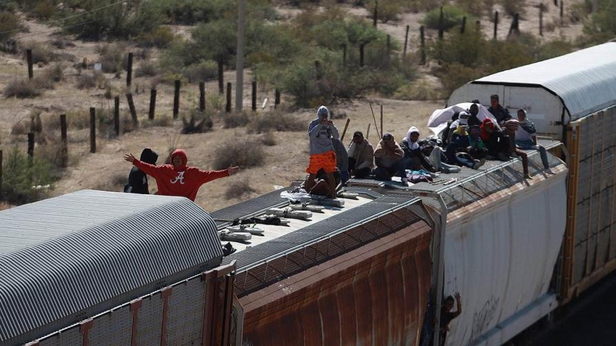 EE.UU. suspende el trámite de trenes en dos pasos fronterizos ante mayor flujo migratorio