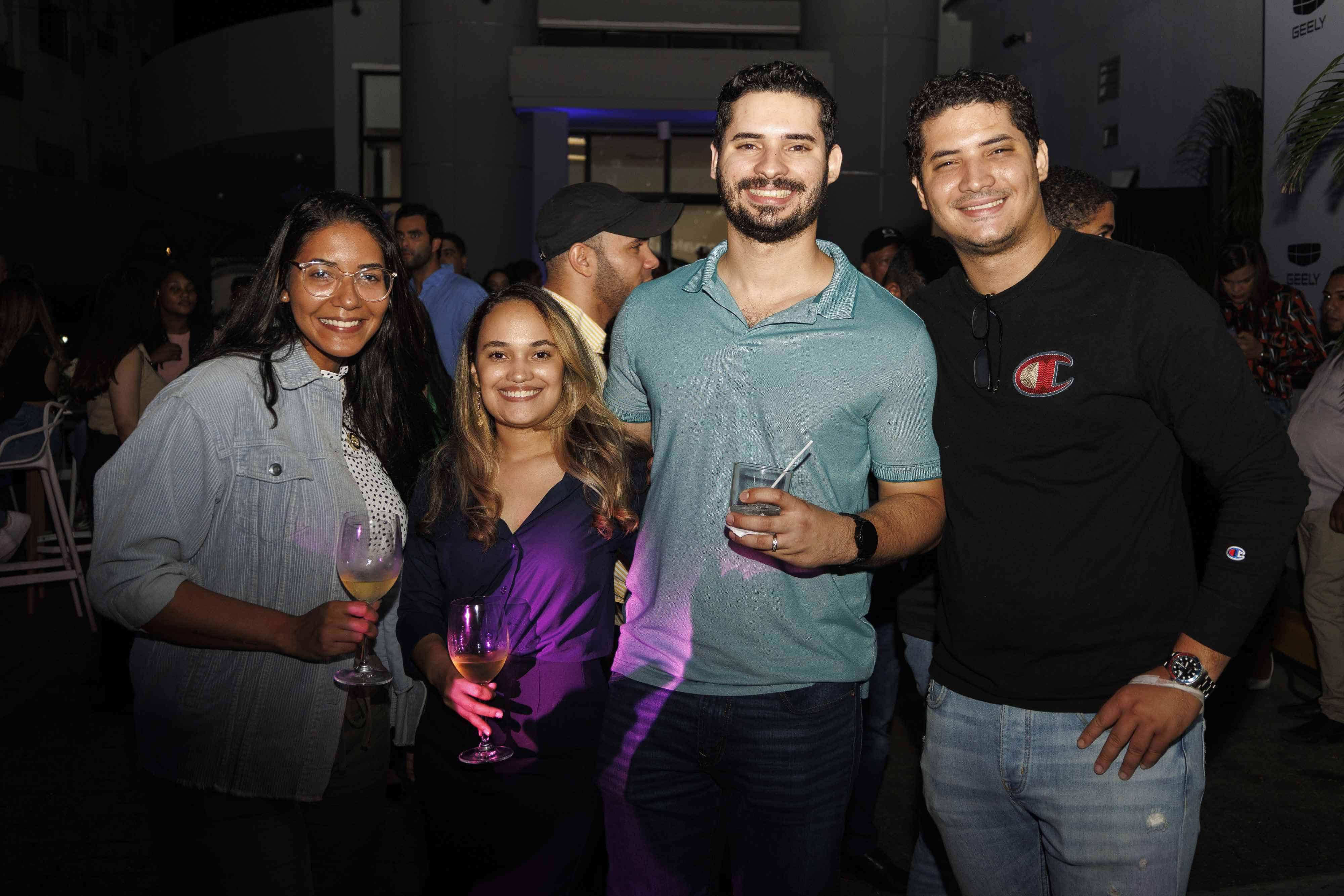 Katerine Taveras, Susan Estévez, Martín Sturla y Juan Sturla. 