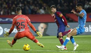 Barcelona termina con su mala racha con victoria sobre el sotanero Almería y retoma el 3er lugar