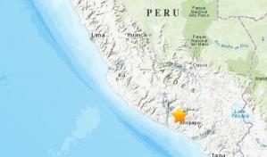 Un sismo de magnitud 6 provoca derrumbes en la región peruana de Arequipa