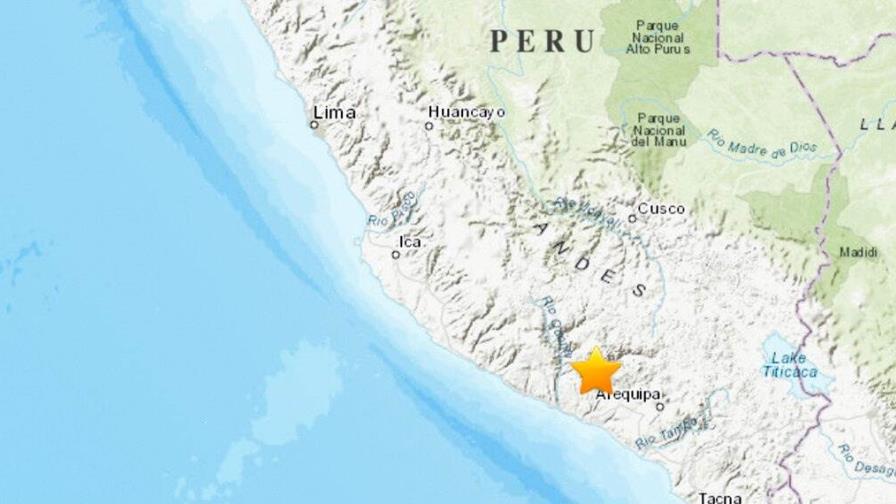 Un sismo de magnitud 6 provoca derrumbes en la región peruana de Arequipa