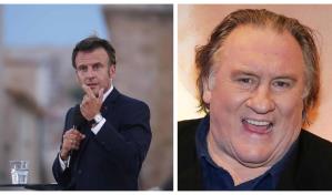 Emmanuel Macron respalda a Gérard Depardieu en medio de acusaciones de abuso sexual
