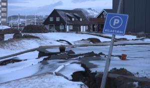 Erupción volcánica baja de intensidad en Islandia, donde la población recupera vida normal