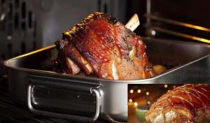 ¿Crujiente y jugosa? Te contamos cómo hacer una pierna de cerdo horneada para Nochebuena