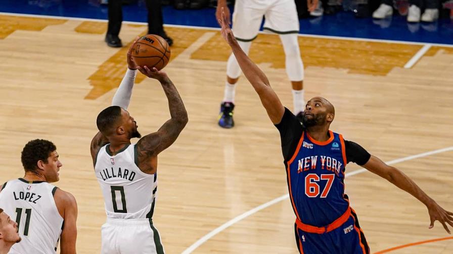 Bucks continúan racha de victorias ante Knicks con triunfo