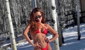 El bikinazo de Anitta en la nieve que encendió las redes sociales