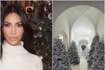 Kim Kardashian muestra la kilométrica y lujosa decoración navideña en su mansión Kim Kardashian muestra la kilométrica y lujosa decoración navideña en su mansión