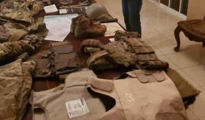 Ocupan en Haití armas, municiones y chalecos antibalas durante operativo en Cabo Haitiano