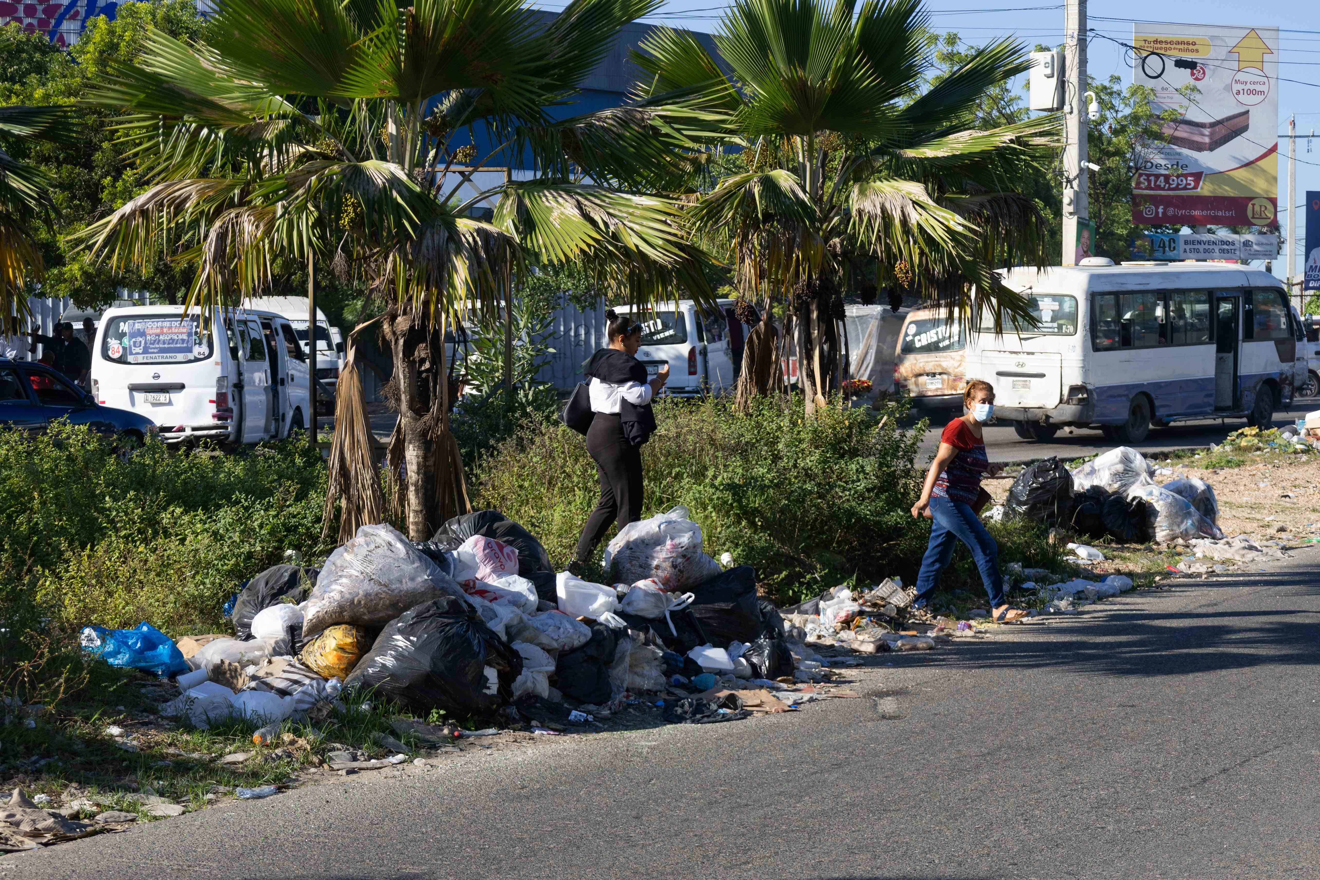 La basura es un problema de salud.