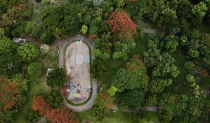 El abandono y óxido se comen la pista de skate del Mirador del Sur