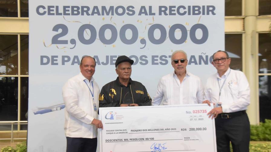 Aeropuerto del Cibao alcanza los dos millones de viajeros en el 2023