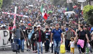 La caravana de Tapachula, el mayor movimiento de seres humanos en el sureste de México