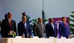 La despedida de Milton Ray Guevara en el Tribunal Constitucional y lo que dijo sobre su sustituto