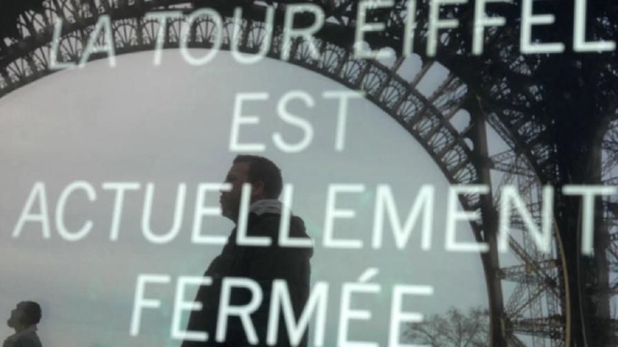La Torre Eiffel cerrada por una huelga en el día del centenario de la muerte de su creador