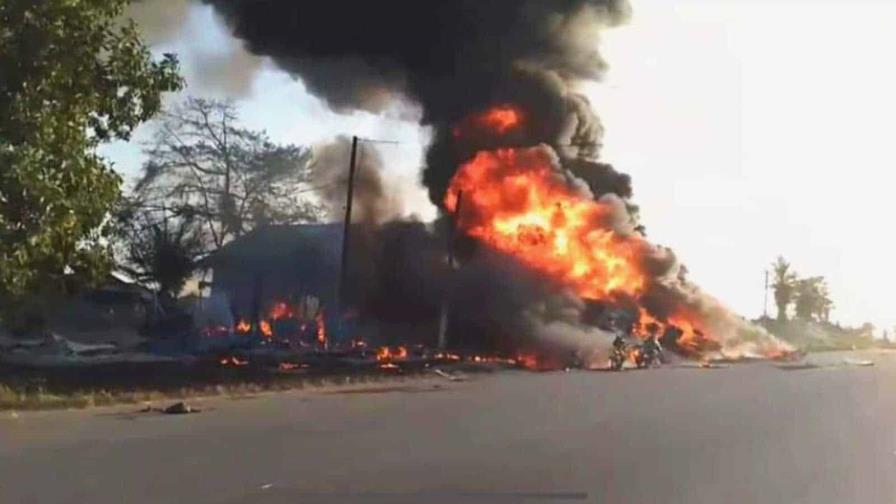 Más de 40 muertos en explosión de camión cisterna con combustible en Liberia