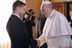 Conversación telefónica entre el papa Francisco y el presidente de Ucrania Conversación telefónica entre el papa Francisco y el presidente de Ucrania