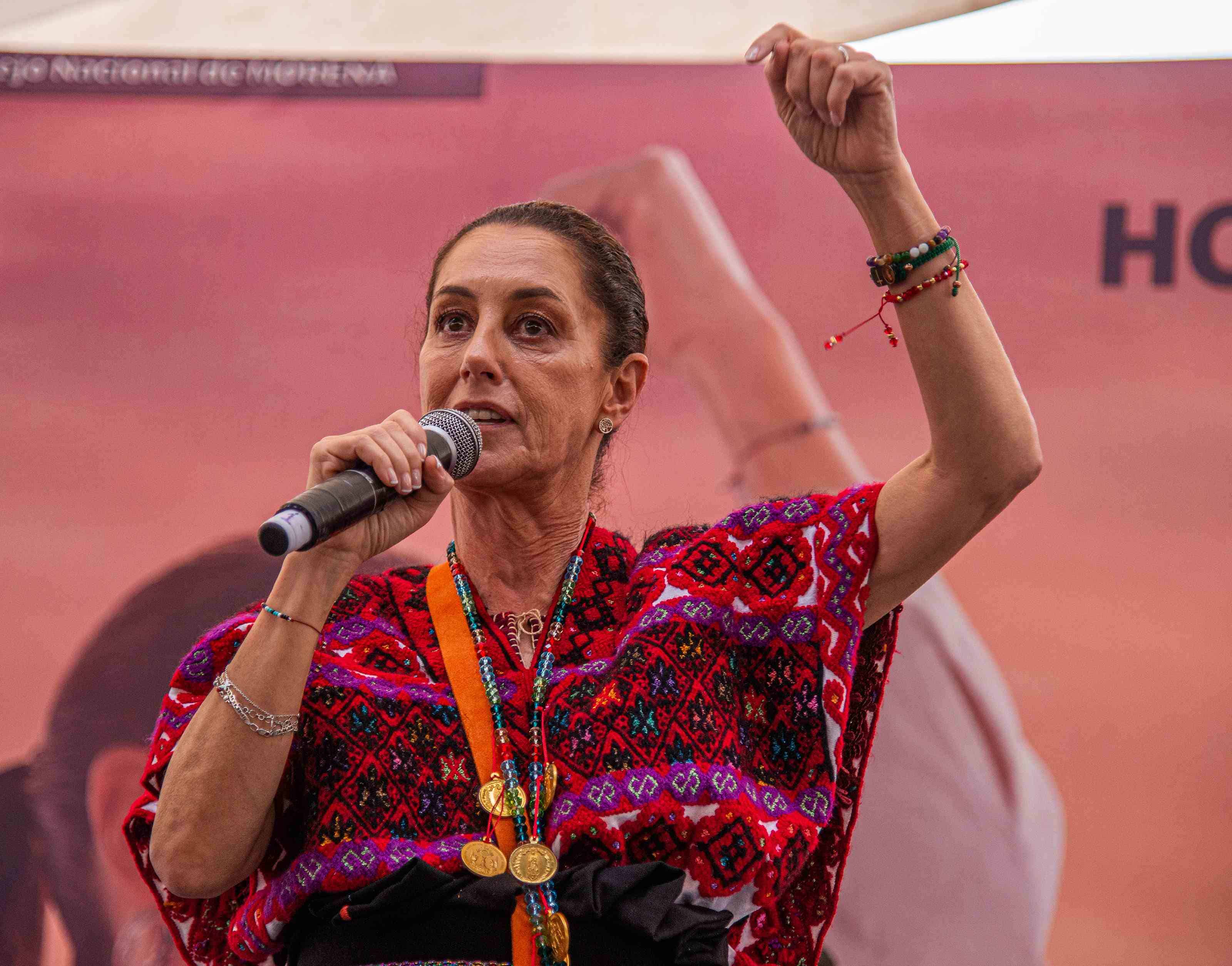 Claudia Sheinbaum es la favorita a ganar las elecciones presidenciales del próximo 2 de junio en México.