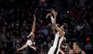 Wembanyama logra 30 puntos; Spurs cortan racha de cinco derrotas al imponerse sobre Blazers