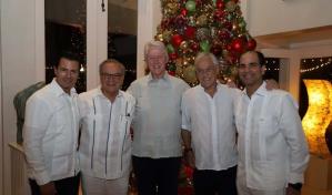 Punta Cana es el destino de los expresidentes Clinton, Piñera y Peña Nieto para recibir el 2024