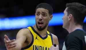 Haliburton se une a Chris Paul como el único con 20 puntos, 20 asistencias y 0 pérdidas