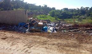 Piden construir pared perimetral en vertedero de Miches para que la basura no obstruya la carretera