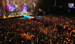 Gran descarga musical de fin de año esta noche el malecón de la capital