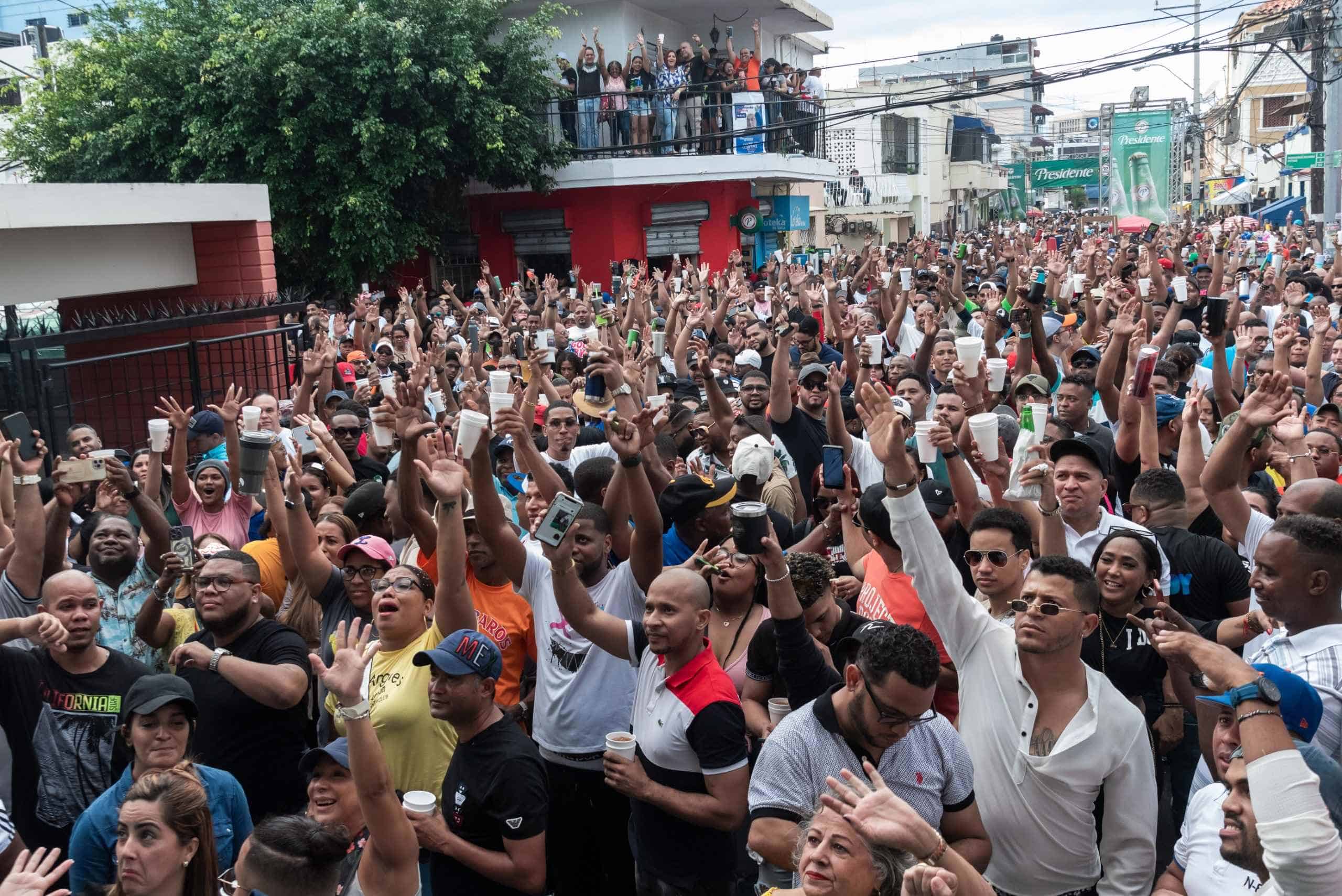 Cientos de personas acuden cada anio al Rally del Borracho. 