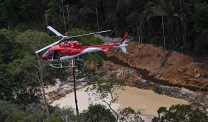 Un desaparecido por la caída de un segundo helicóptero en Brasil en tres días