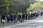 Unos 2,000 migrantes se reagrupan en el sur de México para volver a caminar hacia el norte Unos 2,000 migrantes se reagrupan en el sur de México para volver a caminar hacia el norte