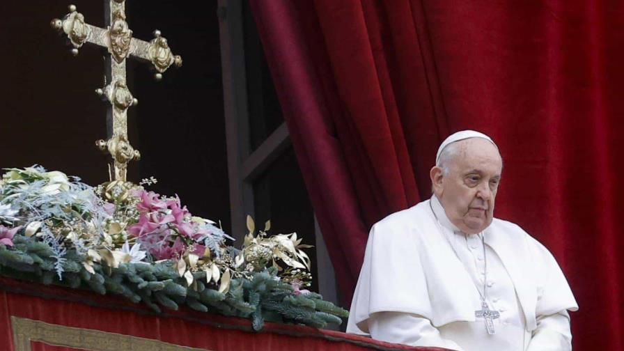 El papa rechaza considerar a muertos en Gaza y Ucrania como daños colaterales
