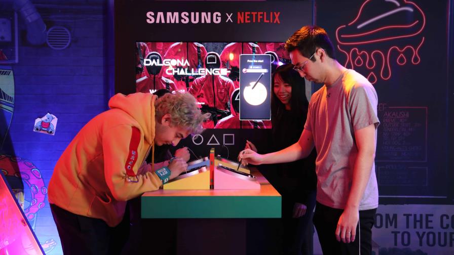 Samsung y Netflix se unen para dar vida al universo de El juego del calamar