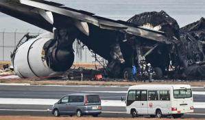 Un milagro tras la pesadilla, relatan pasajeros del avión que chocó en Tokio