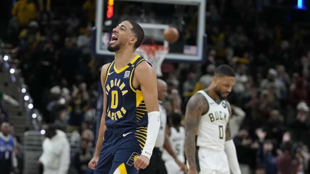 Pacers anotan 47 puntos en 3er cuarto y doblegan a los Bucks