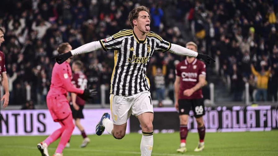 Juventus se sobrepone a déficit temprano y apabulla a Salernitana en Copa Italia