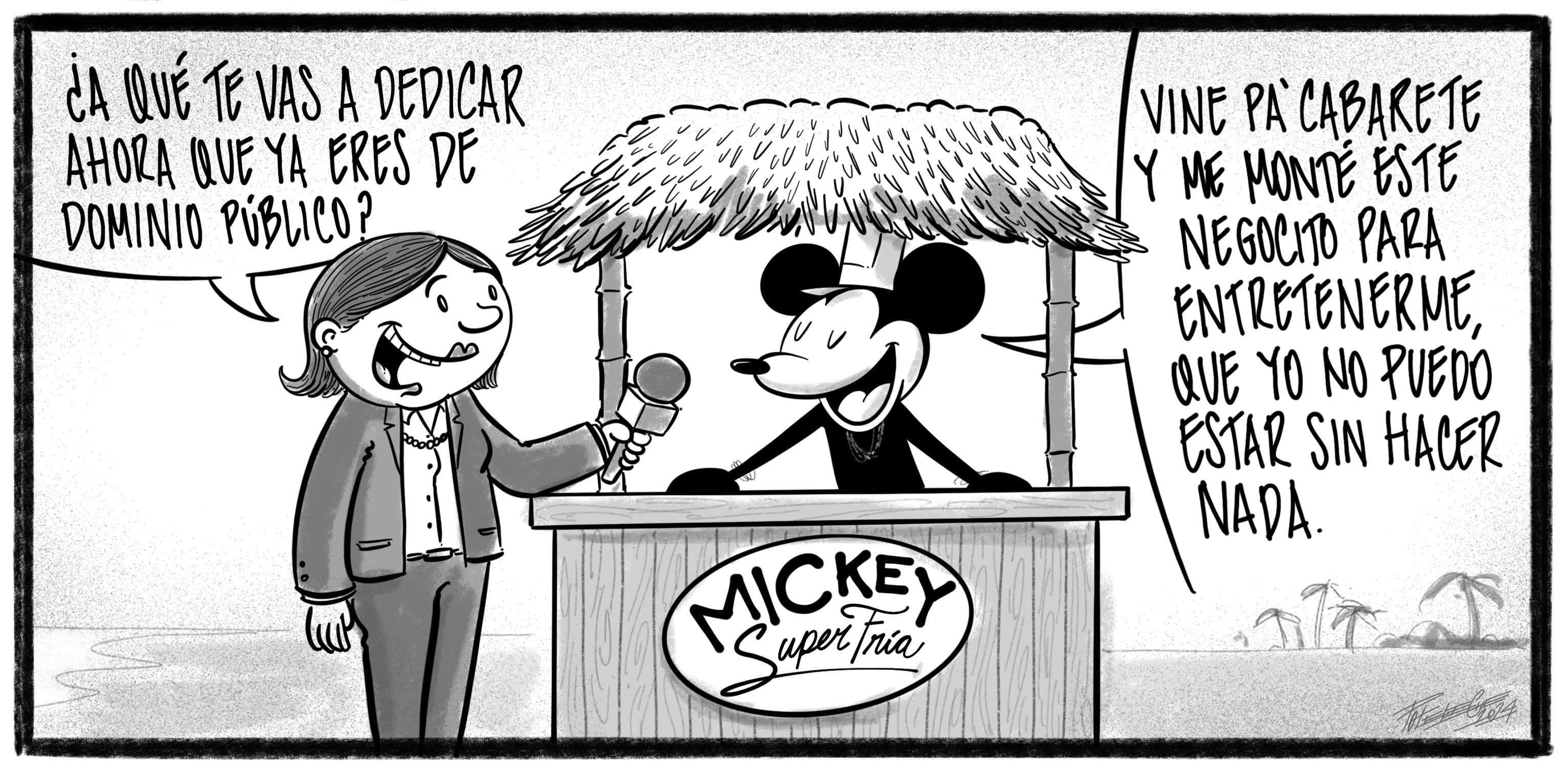 Caricatura de Noticiero Poteleche 5 enero 2024