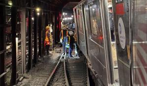 Hombre muere al ser apuñalado en metro de NY tras discutir con pasajero, informa la policía Hombre muere al ser apuñalado en metro de NY tras discutir con pasajero, informa la policía