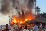 Un incendio afecta varios restaurantes en Las Terrenas, Samaná Un incendio afecta varios restaurantes en Las Terrenas, Samaná