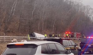 Varios heridos al volcar un autobús turístico con pasajeros al norte de Nueva York