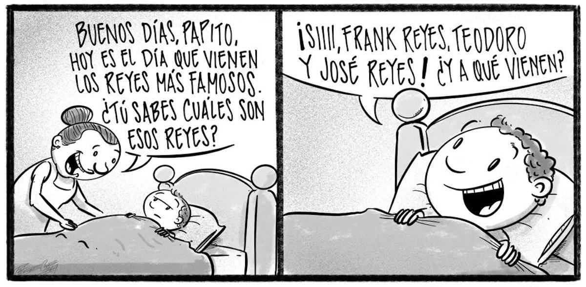 Caricatura de Noticiero Poteleche 6 enero 2024