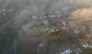 Niebla se apoder&oacute; del Gran Santo Domingo este viernes: &iquest;por qu&eacute; ocurri&oacute; este fen&oacute;meno?