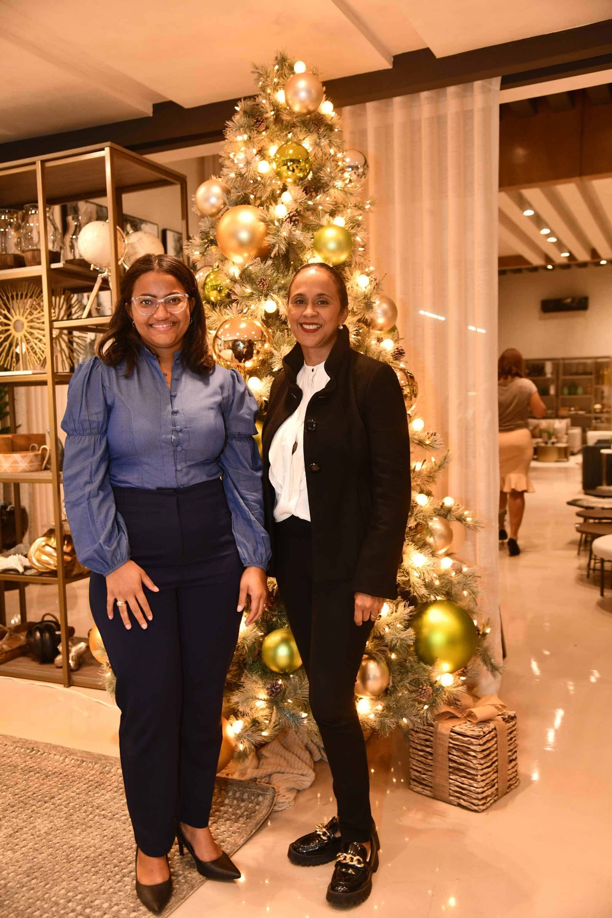 Danielis Fermín y Evelyn Jiménez.