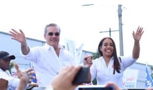 Tapón kilómetrico en la Charles de Gaulle por caravana del PRM en SDN