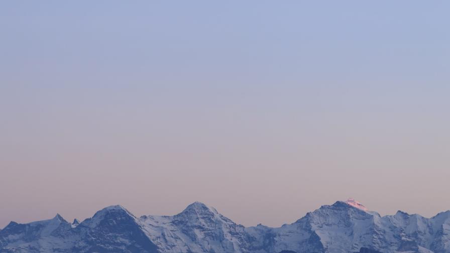 El cambio climático reduce hasta en 29 metros la altura de algunas cumbres alpinas suizas