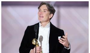 Video| La frase por la que censuraron el discurso de Cillian Murphy tras ganar en los Globos de Oro