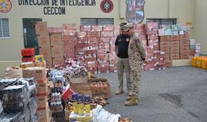 Cesfront entrega a Ceccom un millón de cigarrillos incautados en zona fronteriza